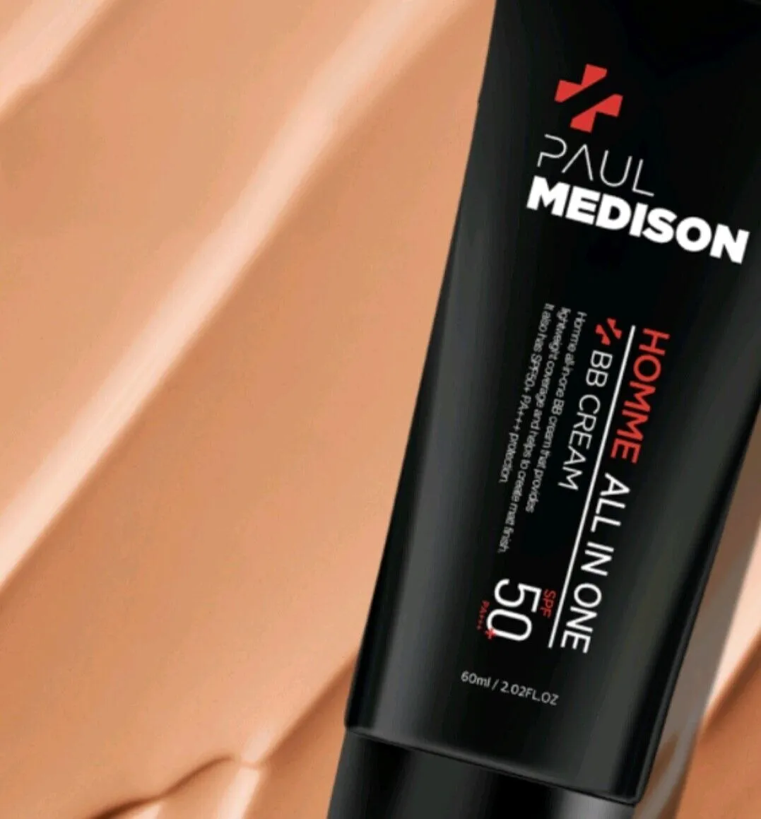 [1 1] PAUL MEDISON HOMME All In One BB Cream 2.02 fl.oz/Natural Tone Up/Sun care