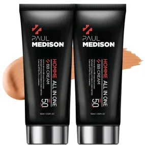 [1 1] PAUL MEDISON HOMME All In One BB Cream 2.02 fl.oz/Natural Tone Up/Sun care