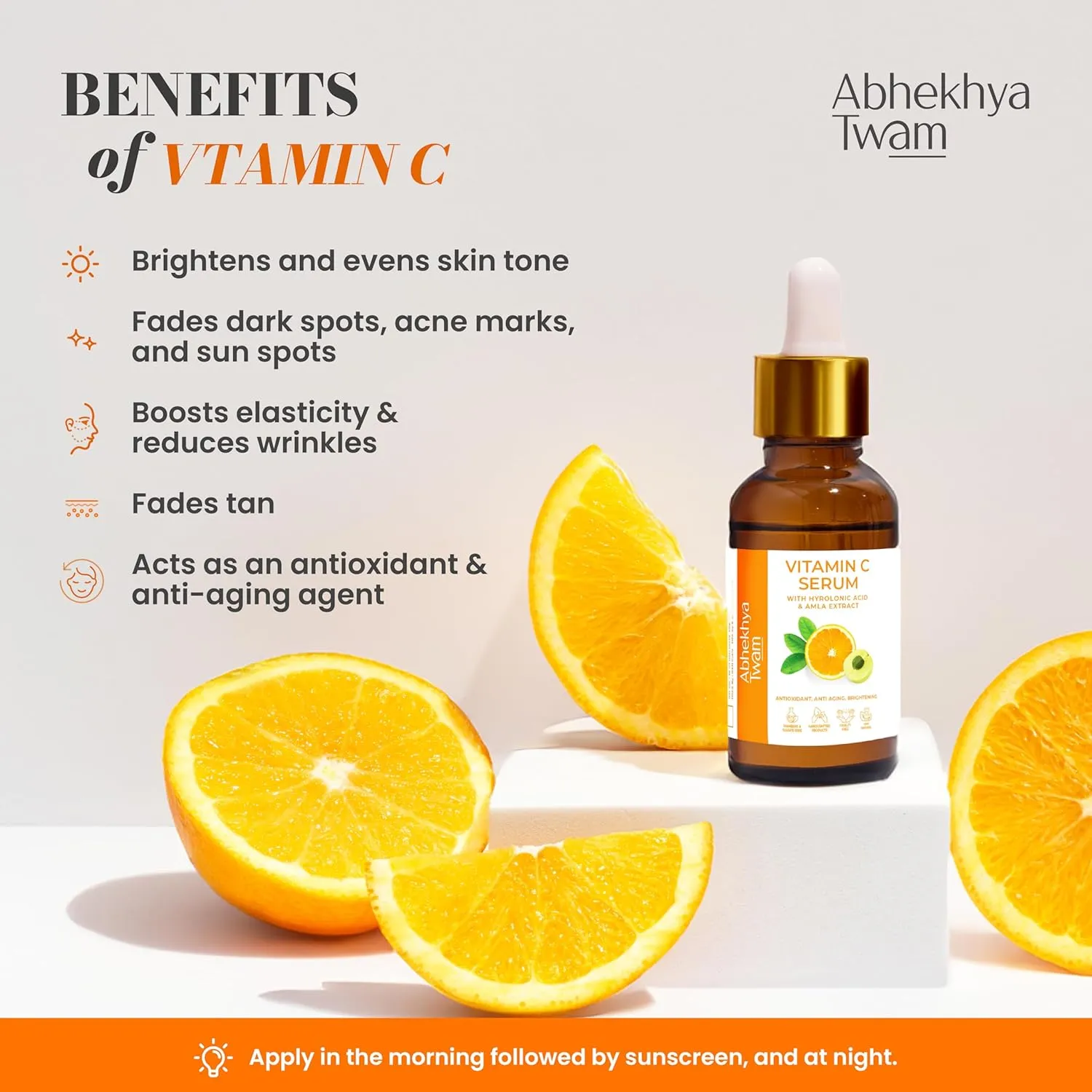 Abhekhya Twam Vitamin C Face Serum - 30 ml
