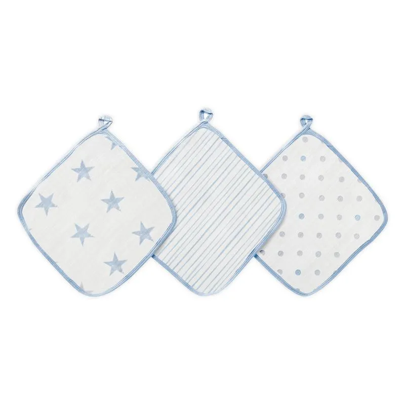 Aden and Anais - Aden by Anais - Wash Cloth Set - Dapper