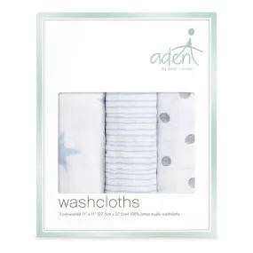 Aden and Anais - Aden by Anais - Wash Cloth Set - Dapper