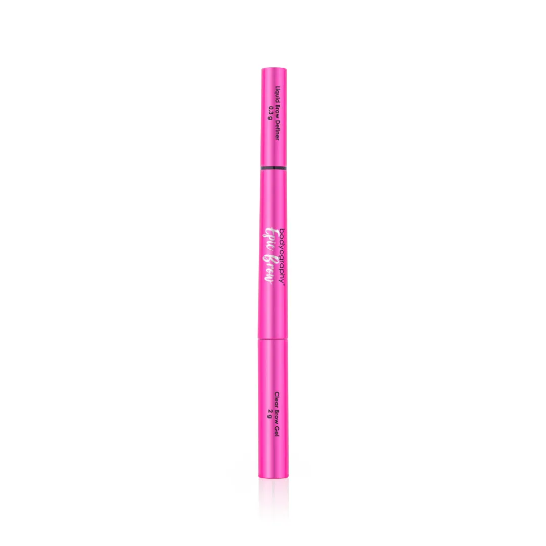 Bodyography Epic Brow Clear Brow Gel & Brow Definer (Ash)