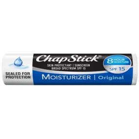 ChapStick Moisturizer (Original Flavor, 0.15 Ounce) Lip Balm Tube