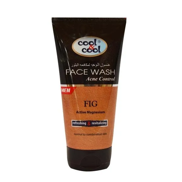 COOL & COOL FACE WASH ACNE CONTROL (FIG)150ML