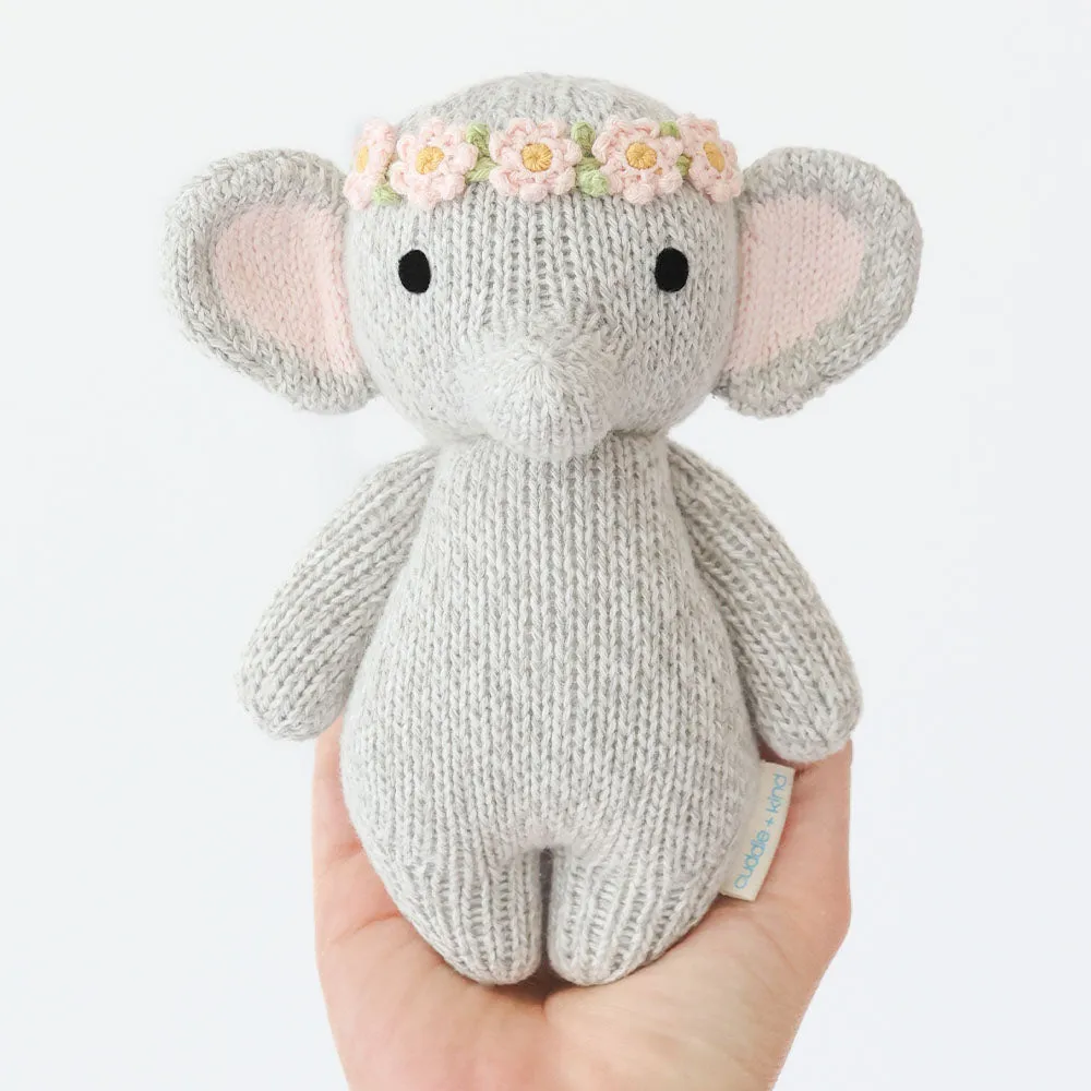 CUDDLE KIND BABY ANIMAL | ELEPHANT (BLUSH FLORAL)