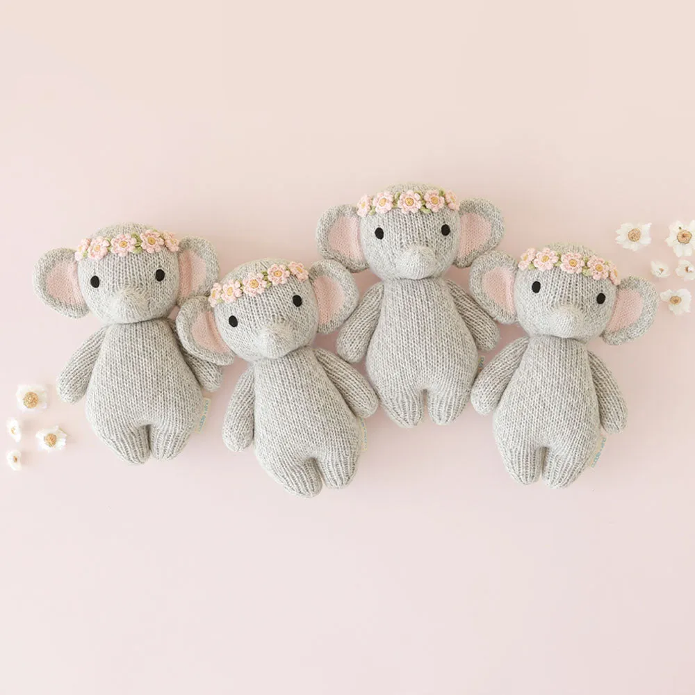 CUDDLE KIND BABY ANIMAL | ELEPHANT (BLUSH FLORAL)