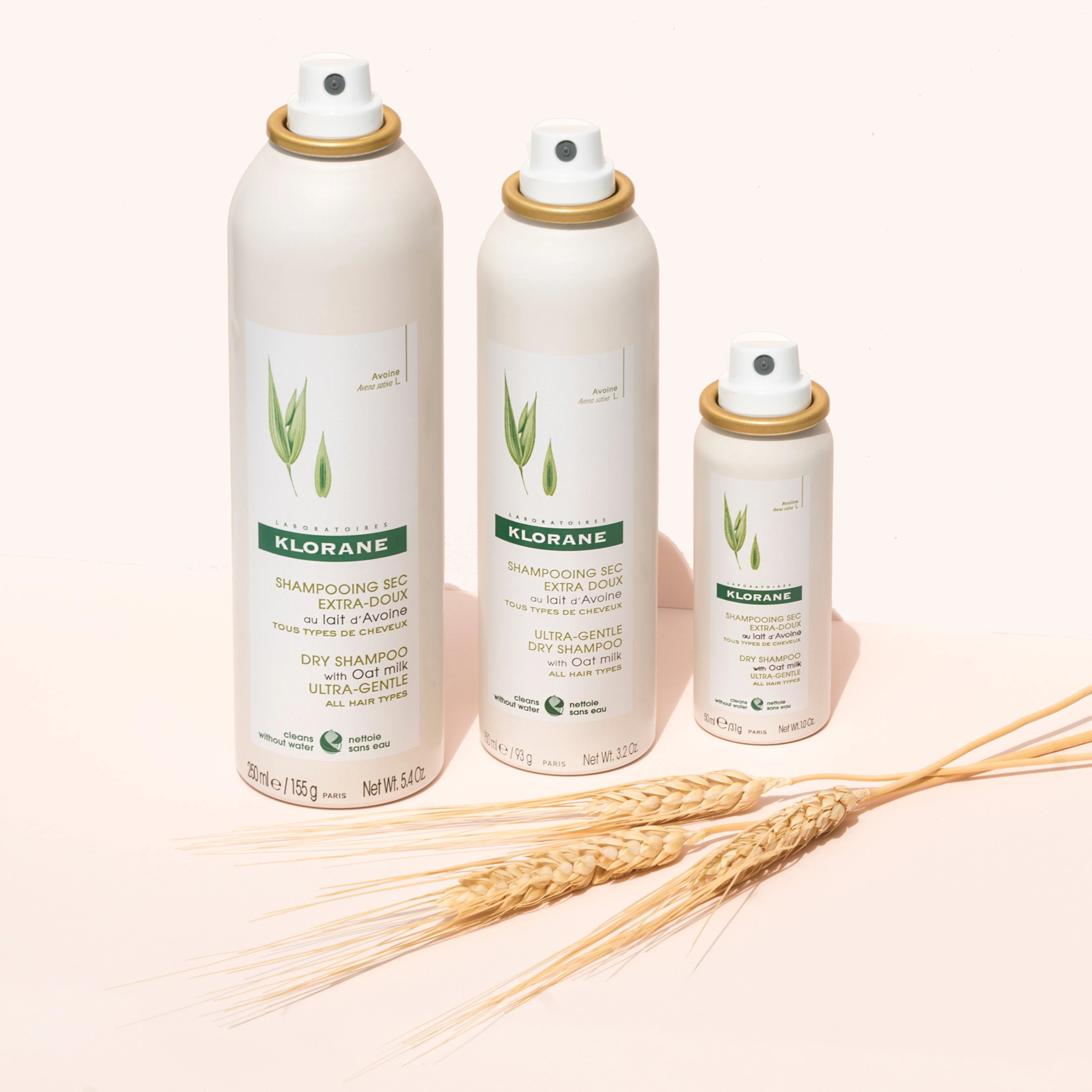 Dry Shampoo with Oat Milk