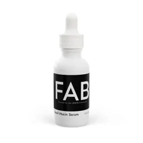FAB Snail Mucin Facial Serum, 1oz