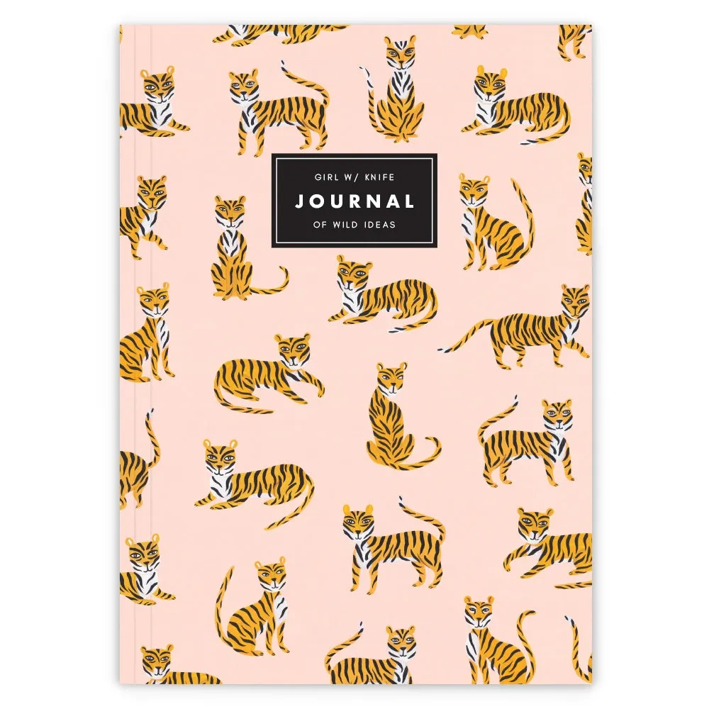 Girl w/ Knife Notebook - Journal Of Wild Ideas