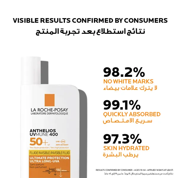 La Roche Posay - Anthelios UVMune 400 Invisible Fluid SPF 50 