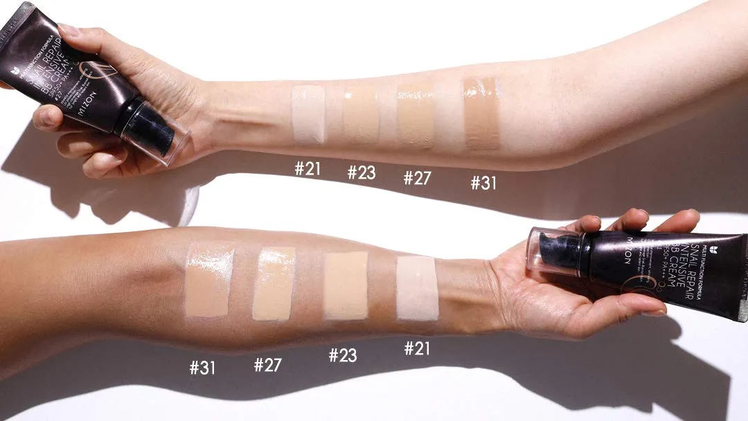 Mizon Snail Repair Intensive BB Cream بي بي كريم من ميزون