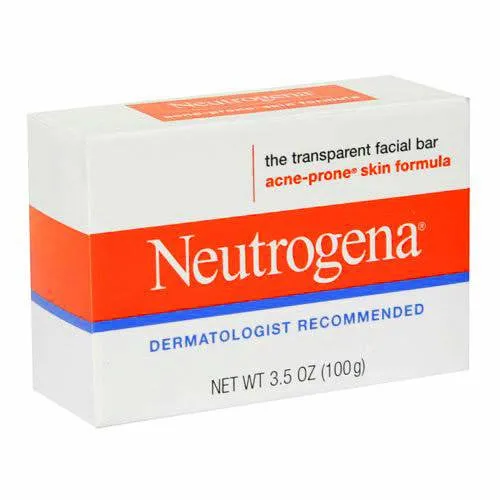 Neutrogena Acne Prone Facial Bar Soap 3.5 oz