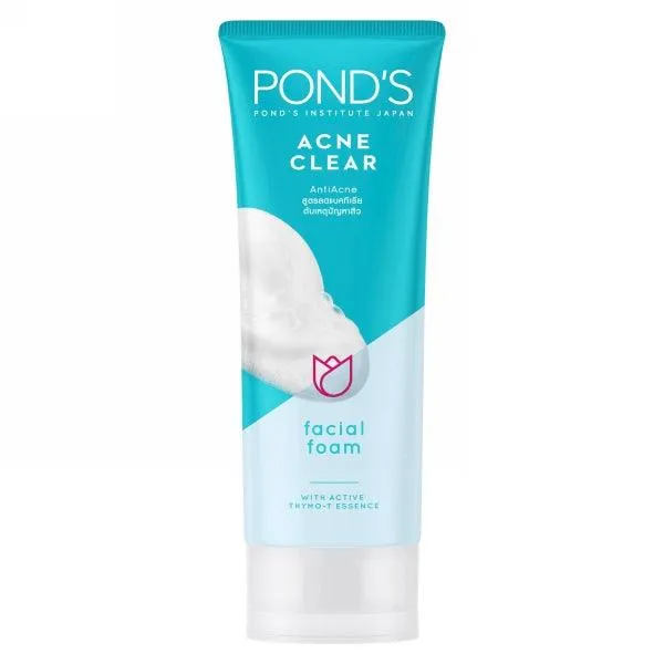POND`S ACNE CLEAR FACIAL FOAM FACE WASH 100G