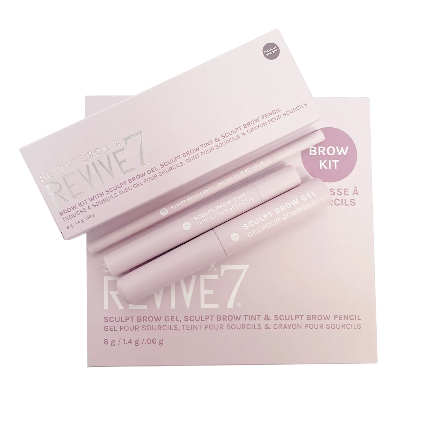 Revive7 Sculpt Brow Kit (Deep Brown)