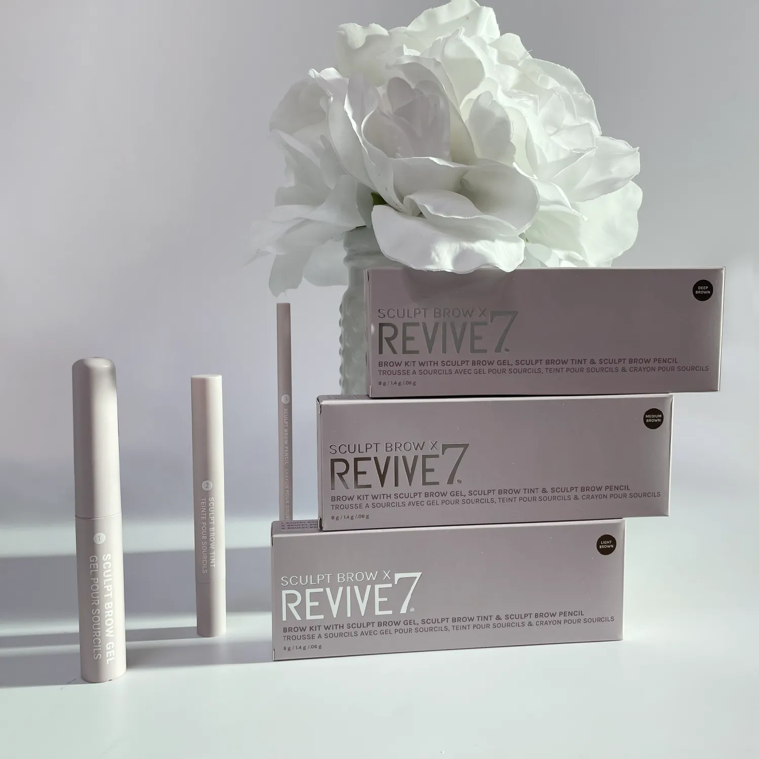 Revive7 Sculpt Brow Kit (Deep Brown)