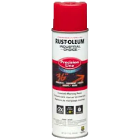 Rust-Oleum® Water-Based Precision Line Marking Paint Red (17 Oz, Red)