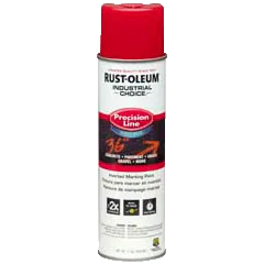 Rust-Oleum® Water-Based Precision Line Marking Paint Red (17 Oz, Red)