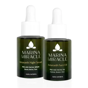 Skincare kit - Amaranth Night Serum & Amaranth Face Oil - 30 ML