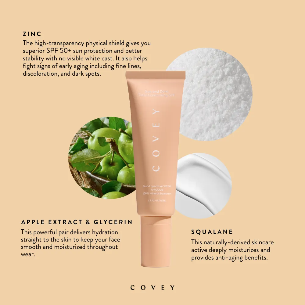 Sun & Done Moisturizing SPF 50 Sunscreen