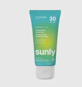 SUNLY UNSCENTED MINERAL SUNSCREEN