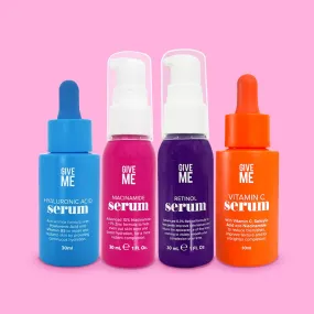 The Essential Four Face Serums