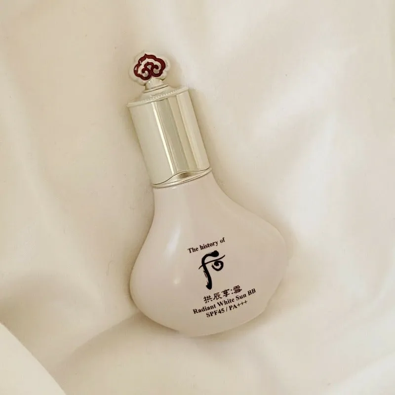 The History of Whoo Radiant White BB SPF 45 40ml Vital Hydrating Cream 60pcs/2oz